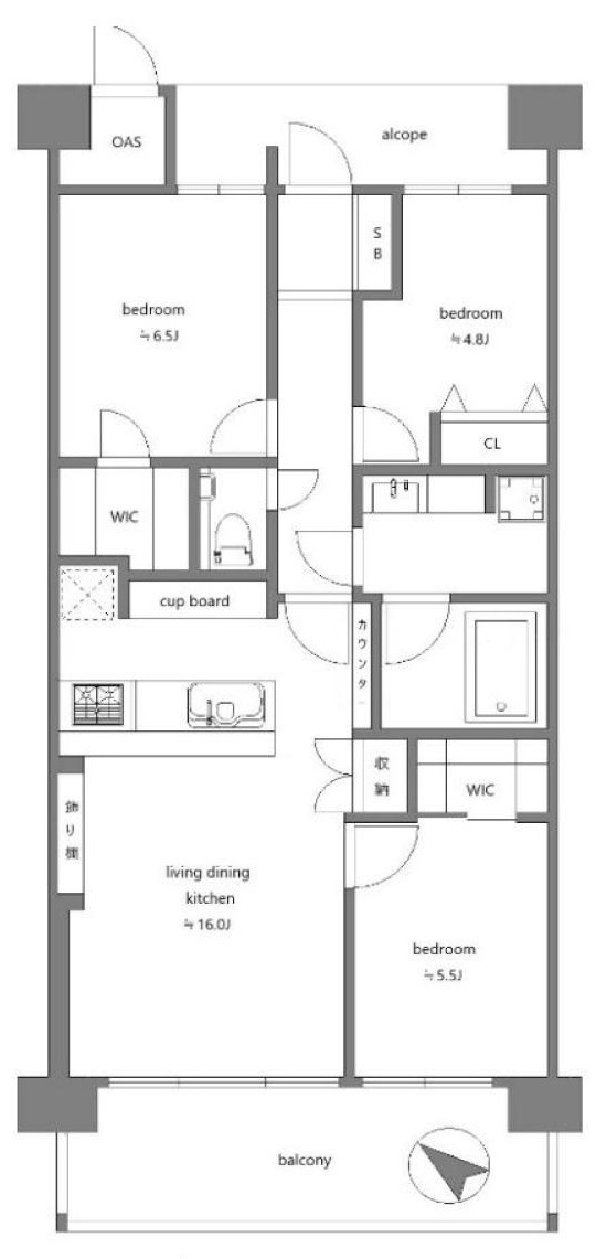 調布市多摩川１丁目の中古マンション