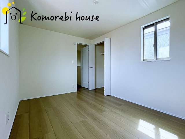 第1上尾市谷津　新築一戸建て　Bの洋室|落ち着いた色調の洋室です
