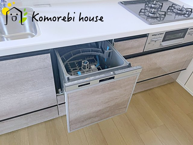 第1上尾市谷津　新築一戸建て　Bのキッチン|お料理しやすいキッチンです