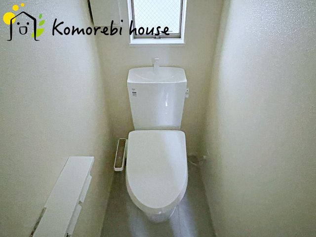 第1上尾市谷津　新築一戸建て　Bのトイレ|落ち着いた色調のトイレです