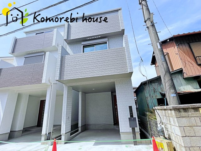 第1上尾市谷津　新築一戸建て　Bの外観|外観もきれいです