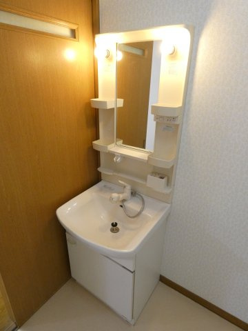 西24南3二戸借家の独立洗面台