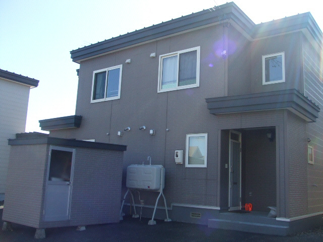 西24南3二戸借家の外観