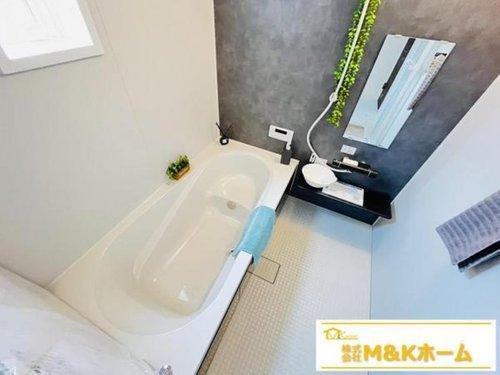 半田市平地馬場町2丁目　全2棟　2号棟の浴室|浴室　1日の疲れを落とせます☆