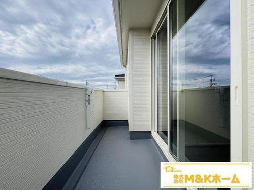 半田市平地馬場町2丁目　全2棟　2号棟のバルコニー|バルコニー♪