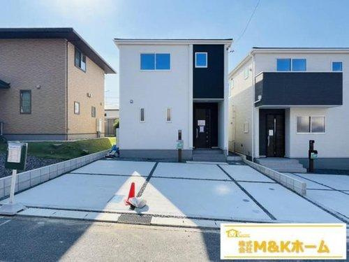 半田市平地馬場町2丁目　全2棟　2号棟の前面道路含む現地写真|耐震等級3取得♪