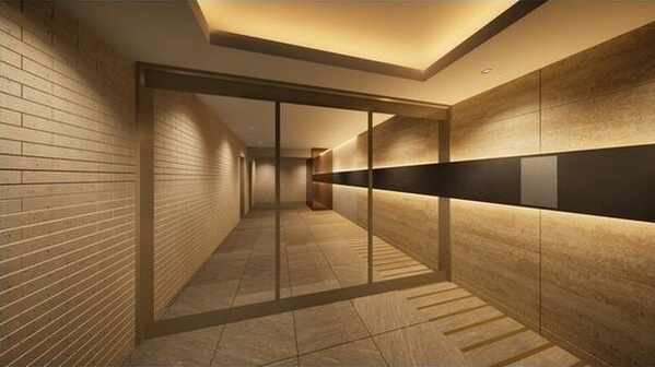 コンフォリア・リヴ天王寺寺田町ソルテラスのロビー