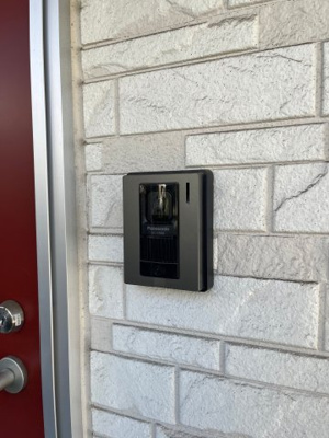 【セキュリティ】 | ラ・シャンス国分南 | モニター付きインターフォンです。