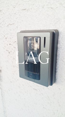 【セキュリティ】 | デュオ・コーポ | モニター付きインターフォンです。