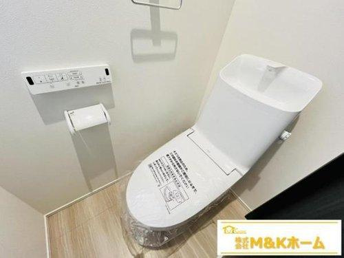 半田市郷中町3丁目　全4棟　4号棟のトイレ|トイレ　温水洗浄便座付き☆