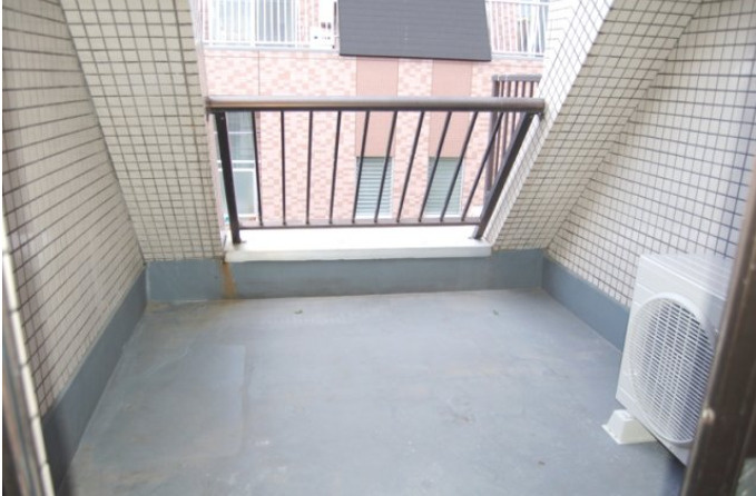 中野区野方１丁目の賃貸マンションのバルコニー