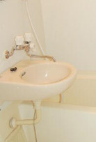 中野区野方１丁目の賃貸マンションの洗面所