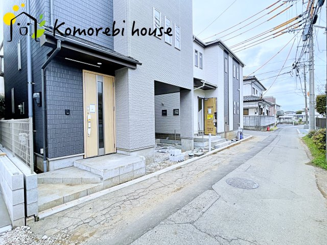 第2上尾谷津　新築一戸建て　Aの前面道路含む現地写真|前面道路含む現地写真です