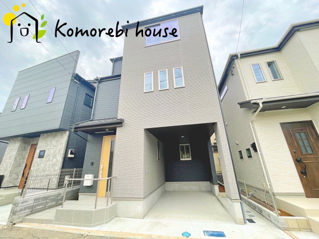 第2上尾谷津　新築一戸建て　Aの外観|外観もきれいです