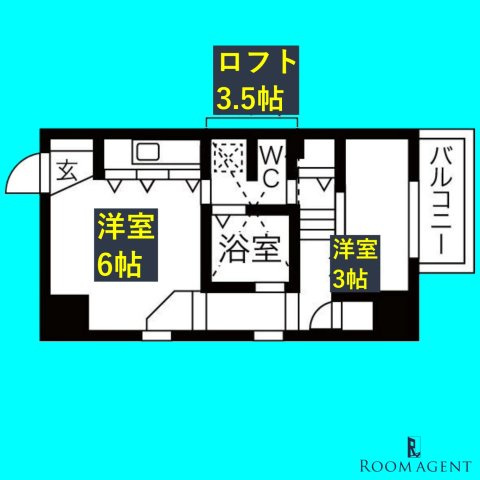 ラ・シュシュ覚王山の間取り