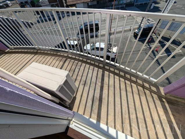 VILLAはなふじのバルコニー