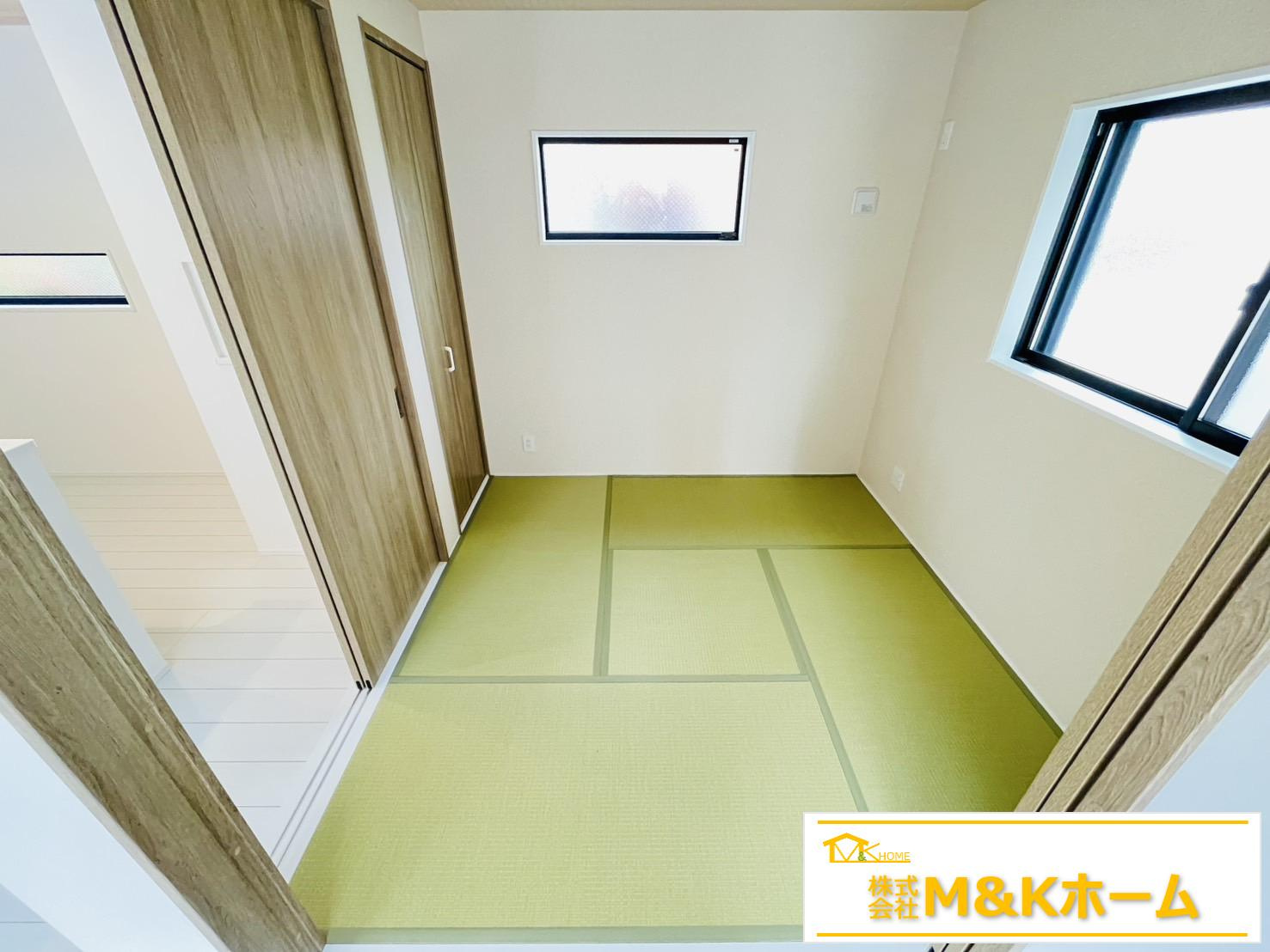 半田市郷中町3丁目　全4棟　2号棟の和室|和室4.5帖♪　客間にピッタリです！
