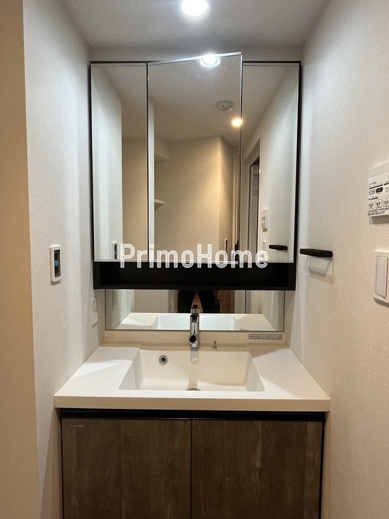 ジェノヴィア水天宮前Ⅱスカイガーデンの洗面所