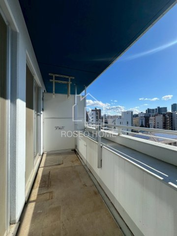 Lega梅北のバルコニー