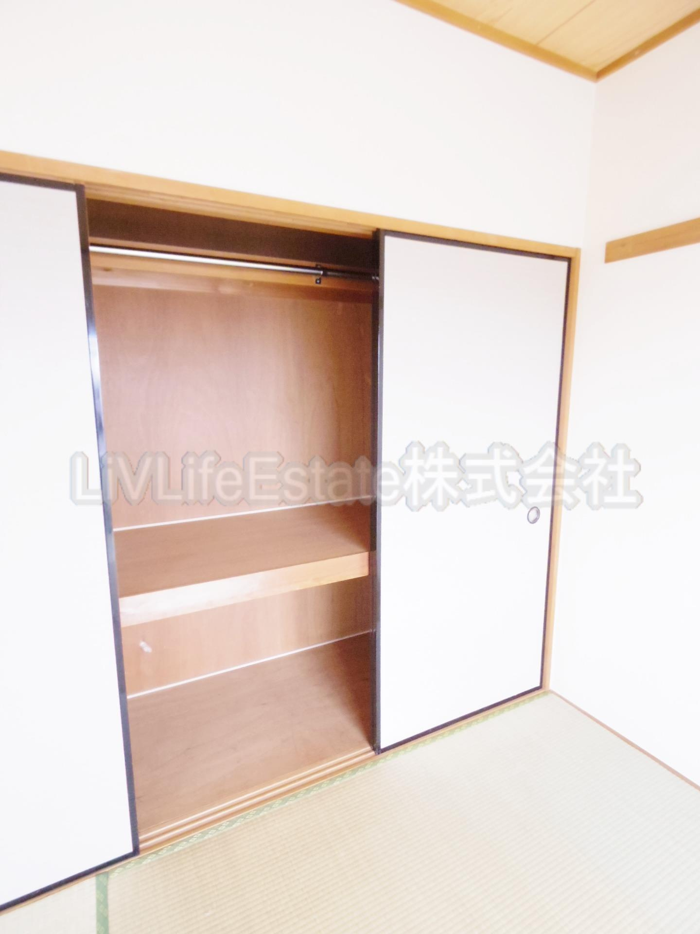 小平市小川東町５丁目の賃貸マンションの収納|同仕様写真