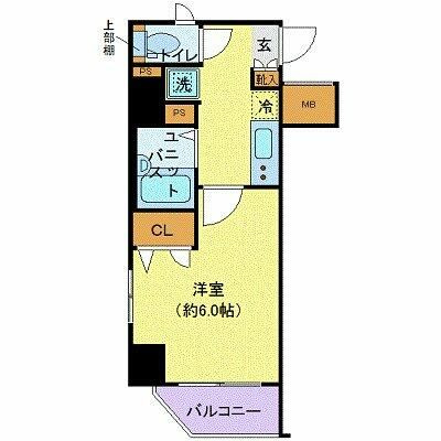 ハーモニーレジデンス御茶ノ水の間取り