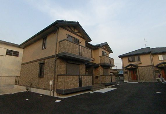 泉大津市助松町２丁目のテラス