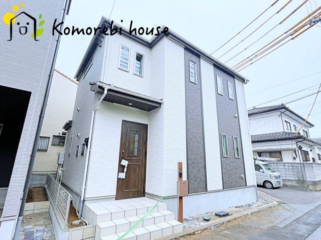 第2上尾谷津　新築一戸建て　Bの外観|きれいな外観です