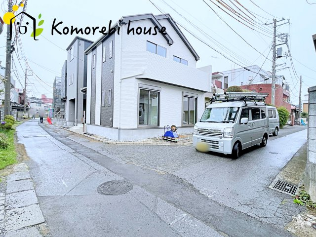 第2上尾谷津　新築一戸建て　Bの前面道路含む現地写真|前面道路含む現地写真です