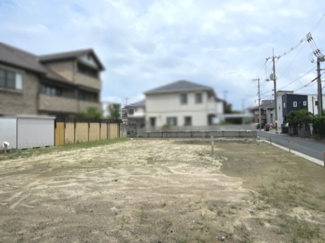 宇品神田2丁目　土地（No.3）の外観|手前から1号地・2号地・3号地になります。