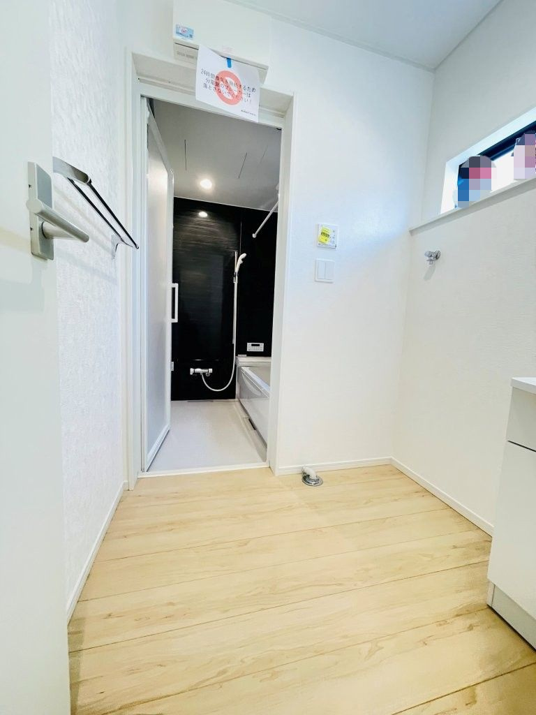 岡崎市上地町第7　新築分譲住宅　全2棟　2号棟の脱衣所