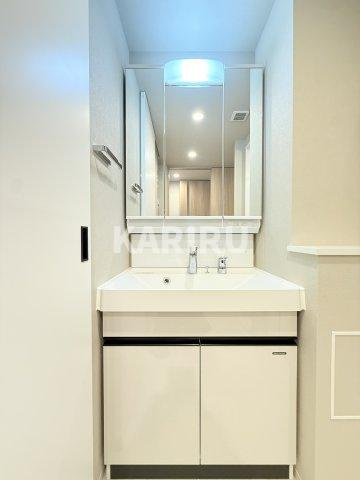S-RESIDENCE天満橋arの洗面所