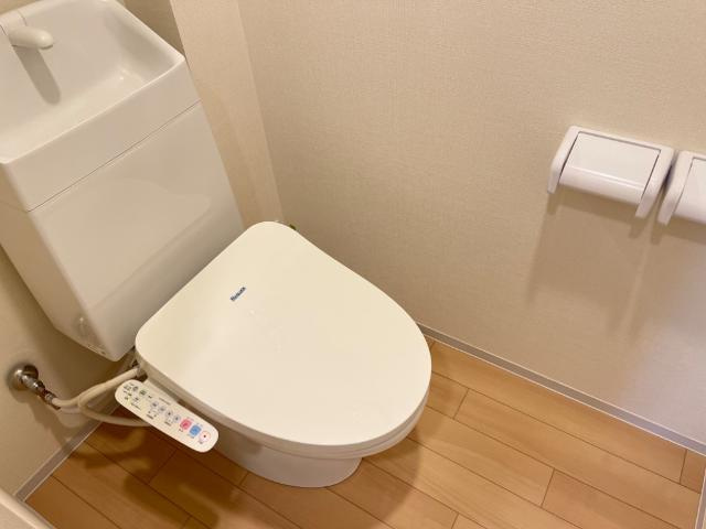 牛久保町岸組新築アパート（仮のトイレ|シャワー付トイレ（イメージ）