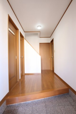 【玄関】 | 河内長野市北青葉台貸家