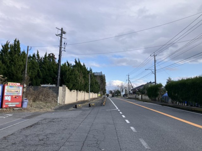 【その他】 | 曽於市末吉町深川　売りホテル | 前面道路　南側