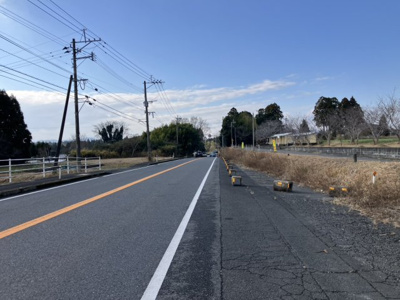 【その他】 | 曽於市末吉町深川　売りホテル | 前面道路　南側