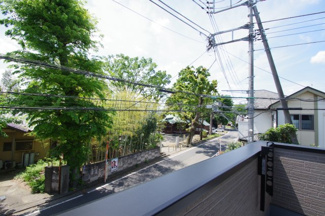【バルコニー】 | 【仲介手数料無料！！】府中市四谷2丁目　新築戸建て（全4棟）1号棟　5180万円