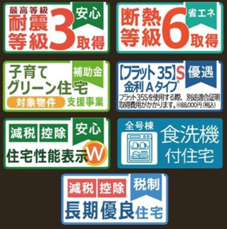 【構造・工法・仕様】 | 【仲介手数料無料！！】府中市四谷2丁目　新築戸建て（全4棟）1号棟　5180万円