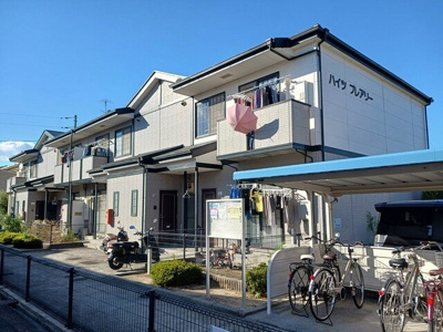 【外観】 | ハイツプレアリー | 落ち着いた雰囲気の外観です