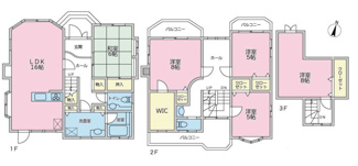 【間取り】 | さいたま市緑区大間木　中古戸建