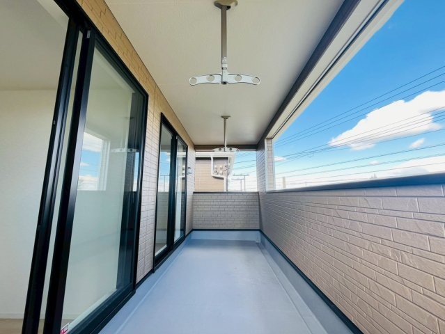 ❤❤うるま市天願第３－4号棟（全４棟）のバルコニー