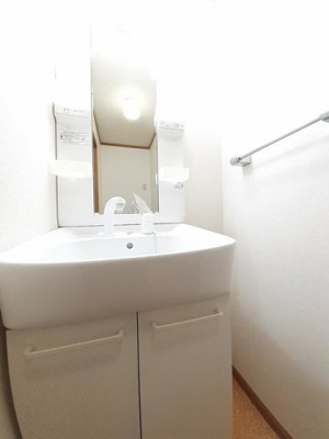 【洗面所】 | セレッソハイツＢ | 脱衣スペースもあります