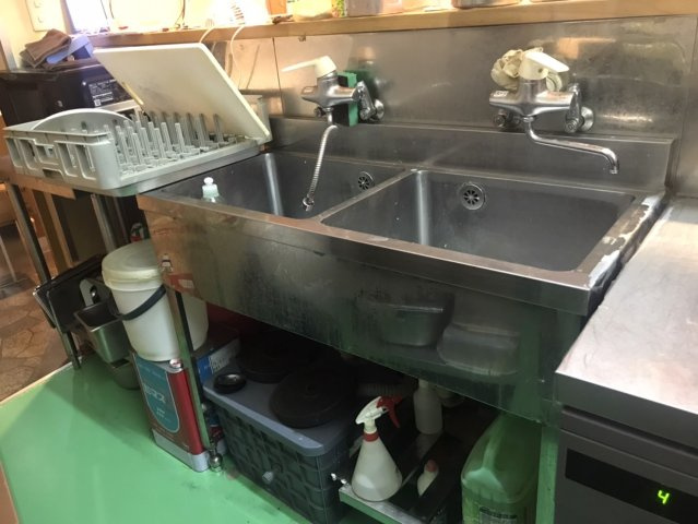 江北３丁目店舗付き戸建てのキッチン