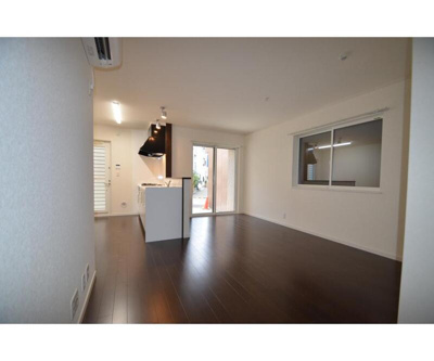 【居間・リビング】 | 足代南戸建貸家Ｄ棟 仲介手数料無料