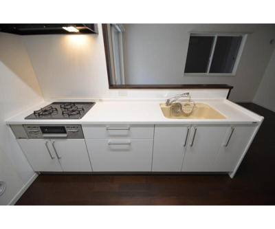 【キッチン】 | 足代南戸建貸家Ｄ棟 仲介手数料無料