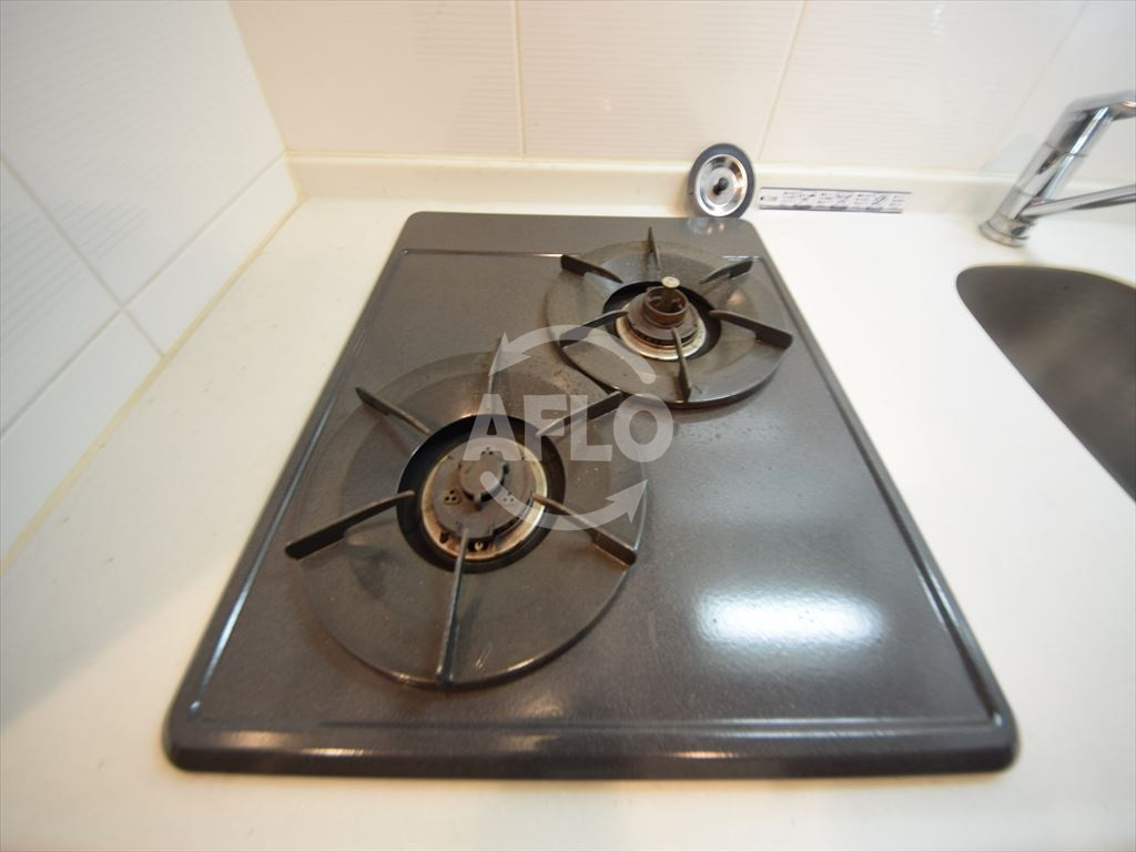 S-RESIDENCE難波Vialeのキッチン|S-RESIDENCE NAMBA Viale　２口ガス