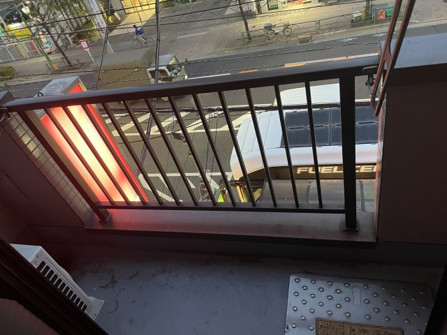 ハイツかわさかのバルコニー