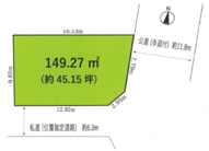 川口市朝日2丁目　土地の画像