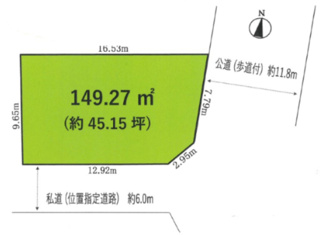 【土地図】 | 川口市朝日2丁目　土地