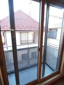 メゾン四ツ谷のバルコニー