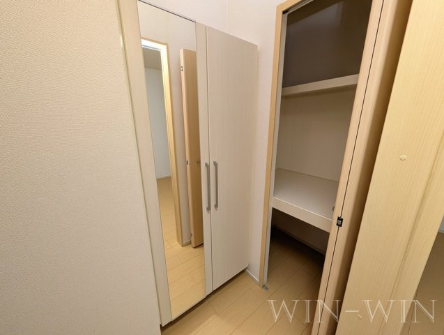 エアリー・コートの収納